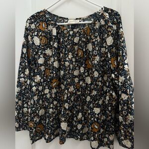 Universal Thread women’s floral blouse Large